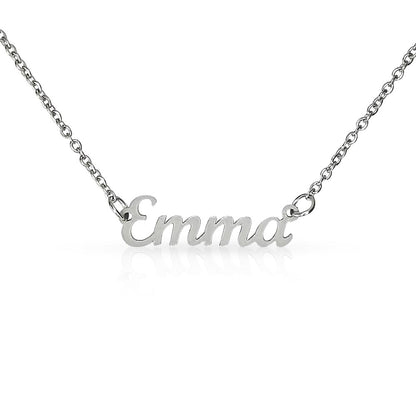 Custom Name Necklace — The Gift They'll Never Forget