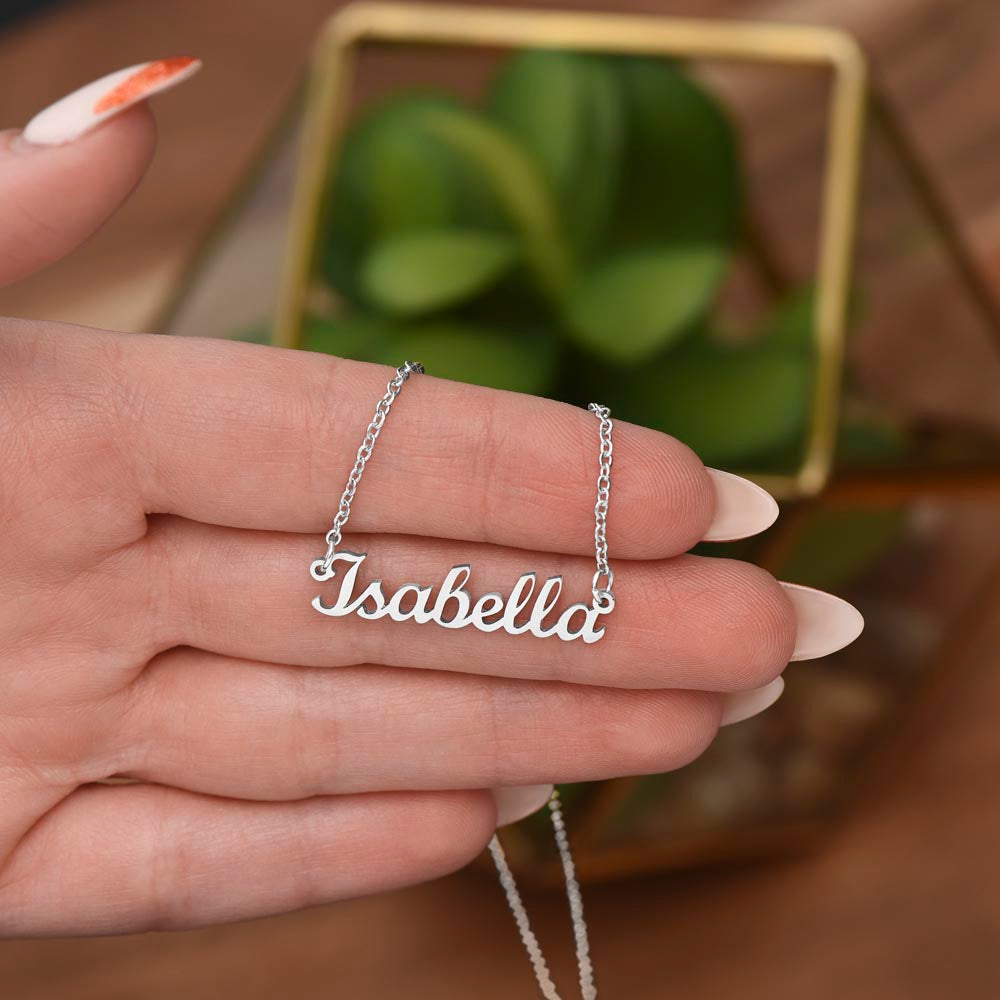 Custom Name Necklace — The Gift They'll Never Forget